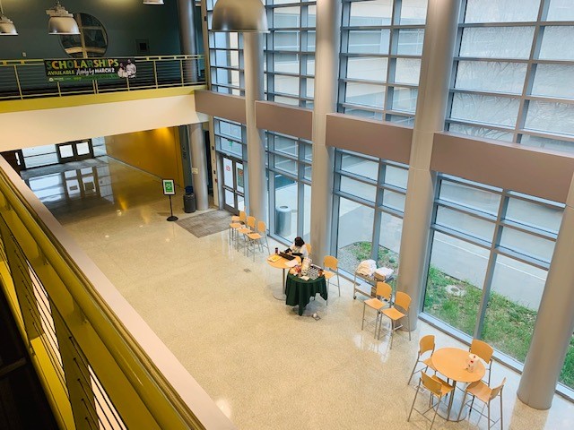 NC Upstairs Lobby 2 - View from upstairs to downstairs lobby.jpg